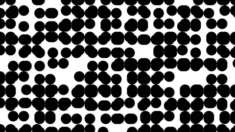 Blockchain Verification: Cyber Aesthetic Algorithm Video stock 309544621