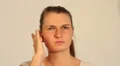 Blocked ear, minor earache, ear ache HD Footage