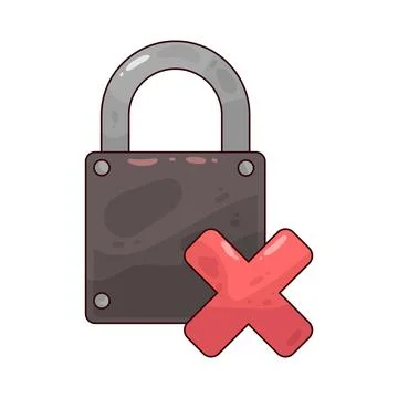 Blocked illustration Stock Illustration