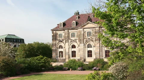 Blockhouse in Dresden Stock Footage 40546172