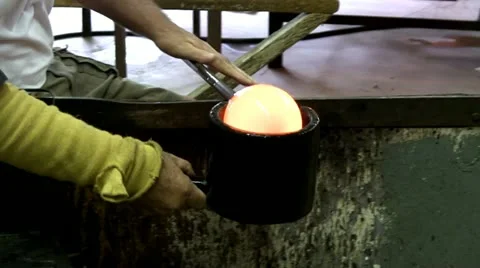 Blocking glass Stock Footage 12298331