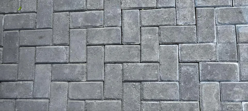 Blocks arranged Foto stock