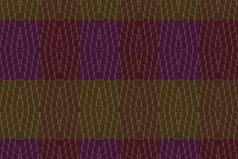 Blocks grid triangle cube square geometric shape pattern cubism box perspective Stock Illustration