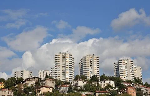 Blocks on hill Stock Photos