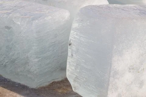 Blocks of ice Stock Photos