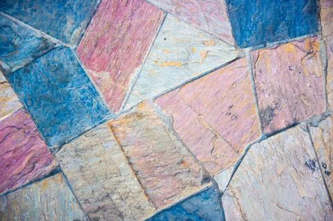 Blocks made floor. Foto stock