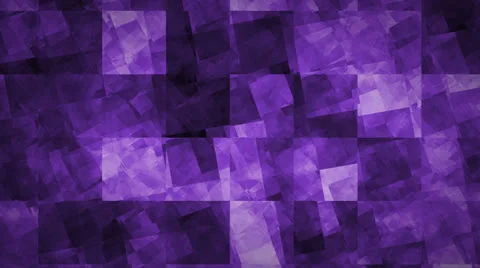 Blocks Optical Illusion Animated Background – Purple Stock Footage 25100951