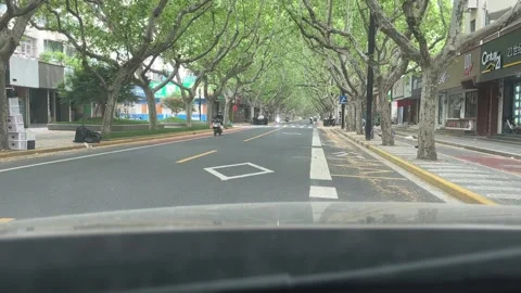 Blocks in Shanghai under lockdown Stock Footage 197112772