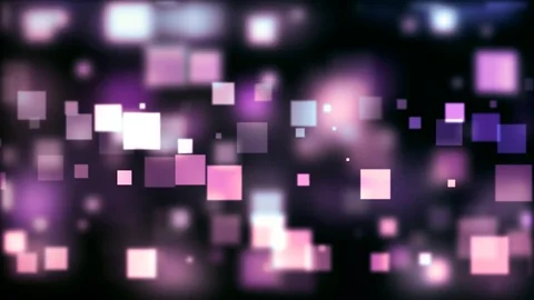 Blocks - Squares floating in the middle - Purple colored Motion Background Loop Stock Footage 81473909