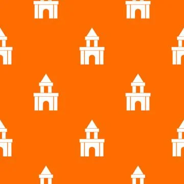 Blocks toy pattern seamless Stock Illustration