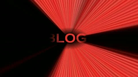 Blog concept Stock Footage 12611489