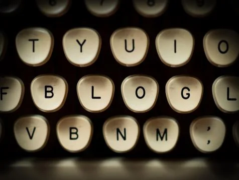 Blog concept Stock Photos
