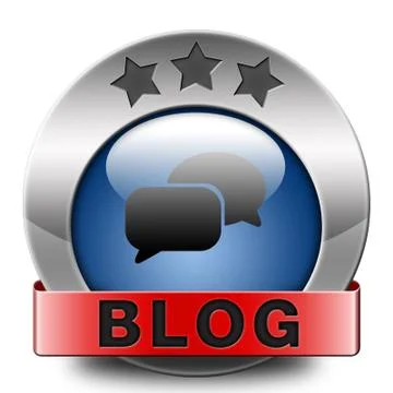 Blog icon Stock Illustration