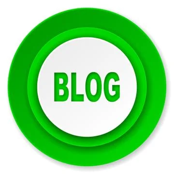 Blog icon. Stock Illustration