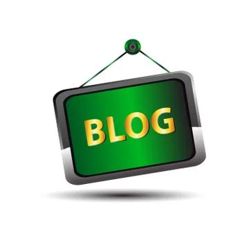 Blog icon Stock Illustration
