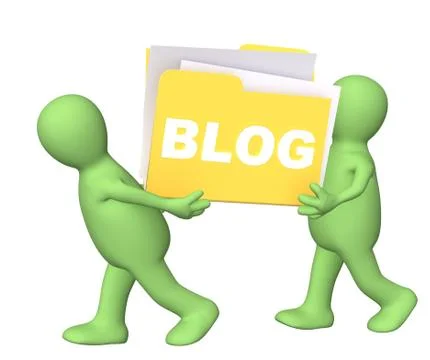 Blog Stock-Illustration