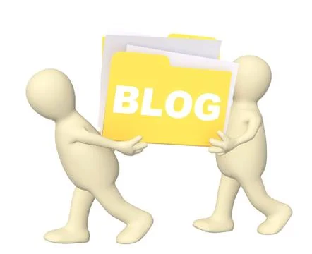 Blog Stock-Illustration