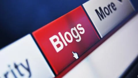 Blog Foto stock