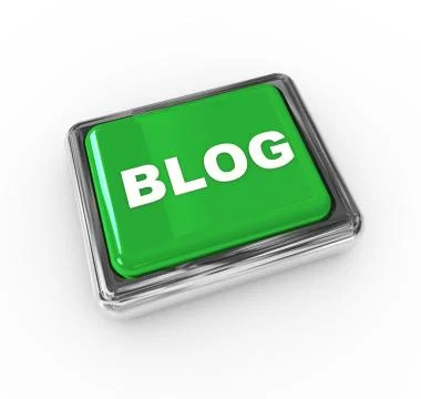 Blog push button Stock Illustration