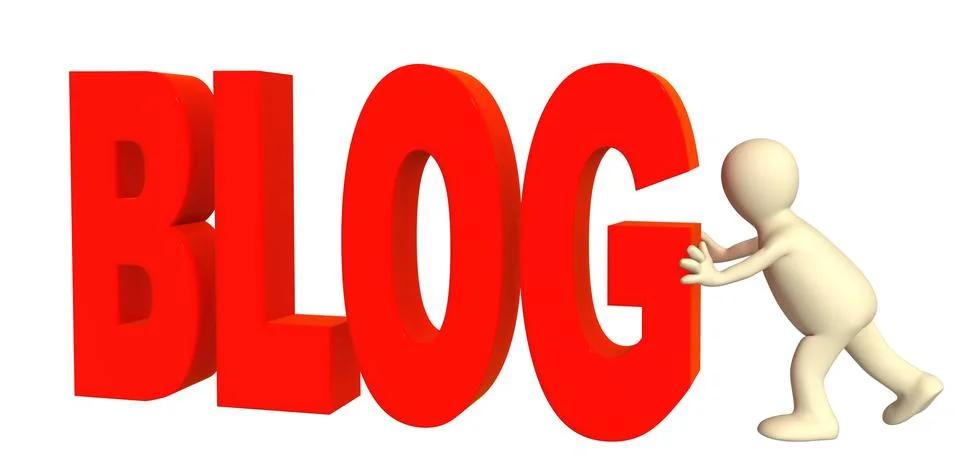 Blogger Illustrazione stock
