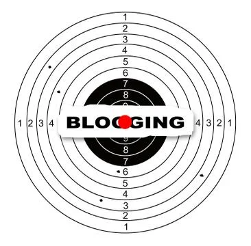 Blogging Ilustración de archivo