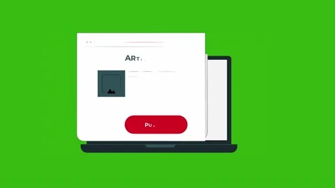 Blogging or copywriting. Creating content on computer screen. Stock-Footage 232775314