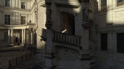 Blois castle Stock Footage 82347157