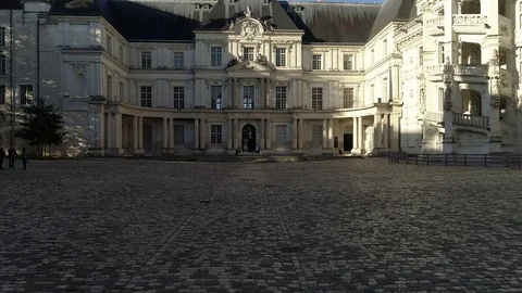 Blois castle Stock Footage 82348809