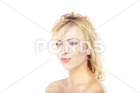 Blond beauty Stock Photos