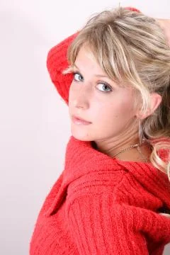 Blond Model Stock-Fotos