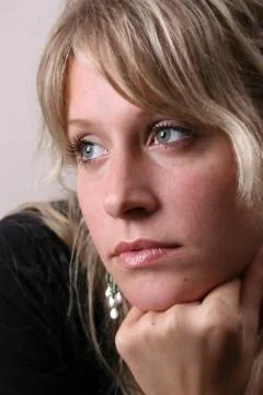 Blond Model Stock Photos