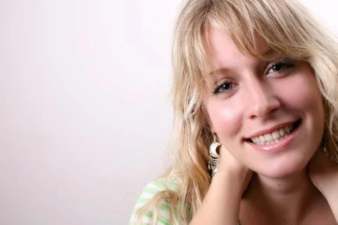 Blond Model Stock Photos