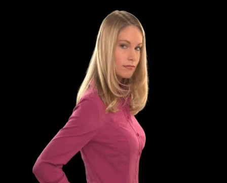 Blonde Girl Smiling Stock Footage 754792