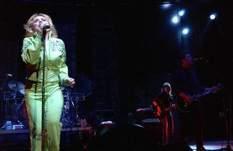  Blondie live at The Gibson Ampitheater, Universal Studios, Los Angeles - ... Stock Photos