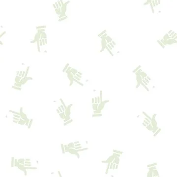 Blood analysis glyph seamless pattern Illustrazione stock