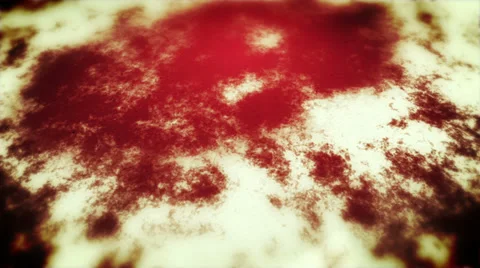 Blood and paper 2. Perspective Video stock 32166095