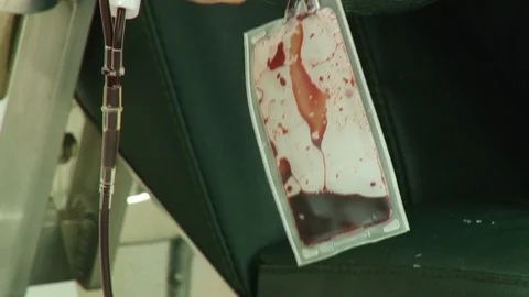 Blood bag, gemakon Stock Footage 103188529