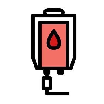 Blood bag Stock Illustration