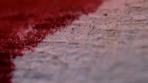 The blood on the bandages Stock Footage