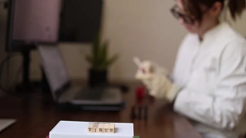 Blood biomarker validation for precision care Vídeos de archivo 337571262