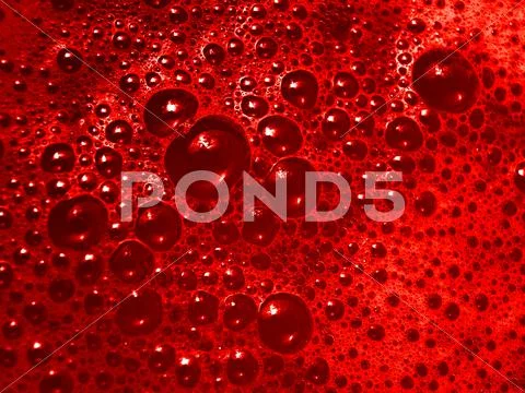 Blood bubbles Stock Photos