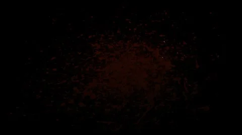 Blood burst Stock Footage 2675476
