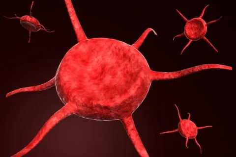 Blood Cell Thingy. Stock Illustration
