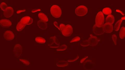 Blood cells close up. Stock Photos