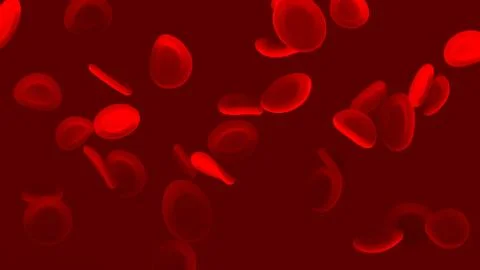 Blood cells close up. Stock Photos