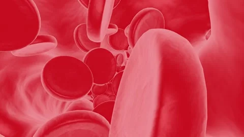 Blood Cells Flowing Stock Footage 273229919