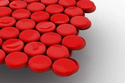 Blood cells Free Stock Illustration