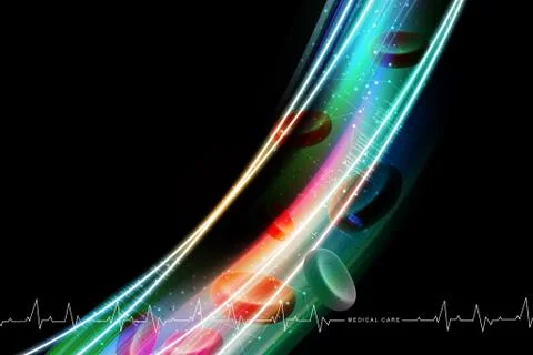 Blood cells Stock Illustration