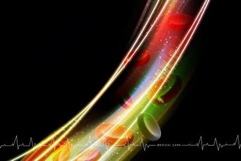 Blood cells Stock Illustration