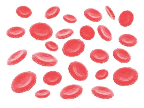 A blood cells Stock Illustration